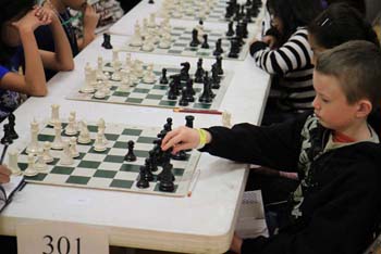 Regional scholastic chess tournament in Flagstaff
